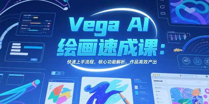 图片[1]-Vega AI绘画速成课：快速上手流程，核心功能解析，作品高效产出-亿纬资源网-野路子中心-欢迎访问野路子中心网
