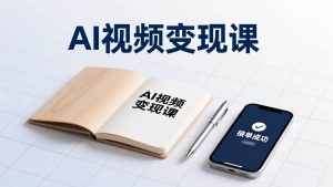 AI视频变现课，学完即可创作短片、接商单，实现副业增收，单项目报价可达千元-欢迎访问野路子中心网