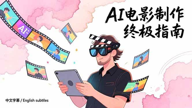图片[1]-AI电影制作终极指南：从创意到成片，系统掌握智能影视全流程实战课（中英字幕）-欢迎访问野路子中心网